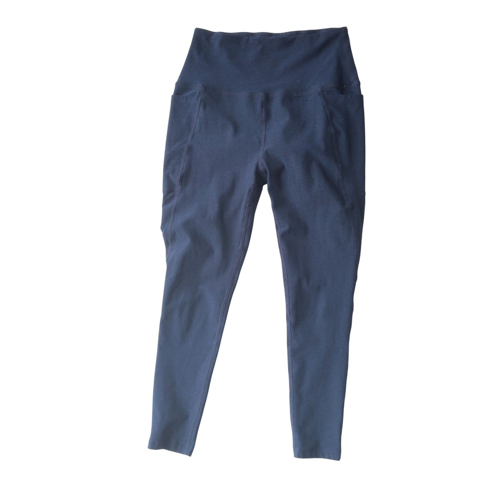 Beyond Yoga Spacedye Pocket Leggings Navy Blue Polyester Blend L